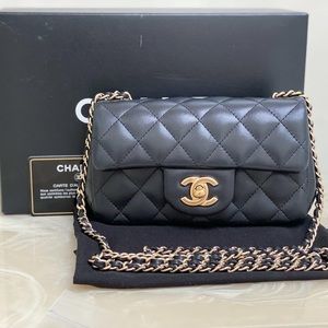 ⭐️ Chanel Lambskin Extra Mini Flap Bag! ⭐️